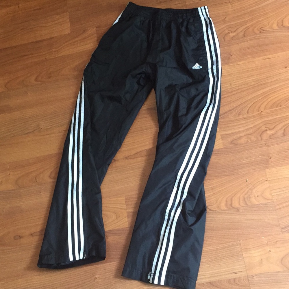 Adidas windbreakers high waist track pants s/m - Picture 2 of 7